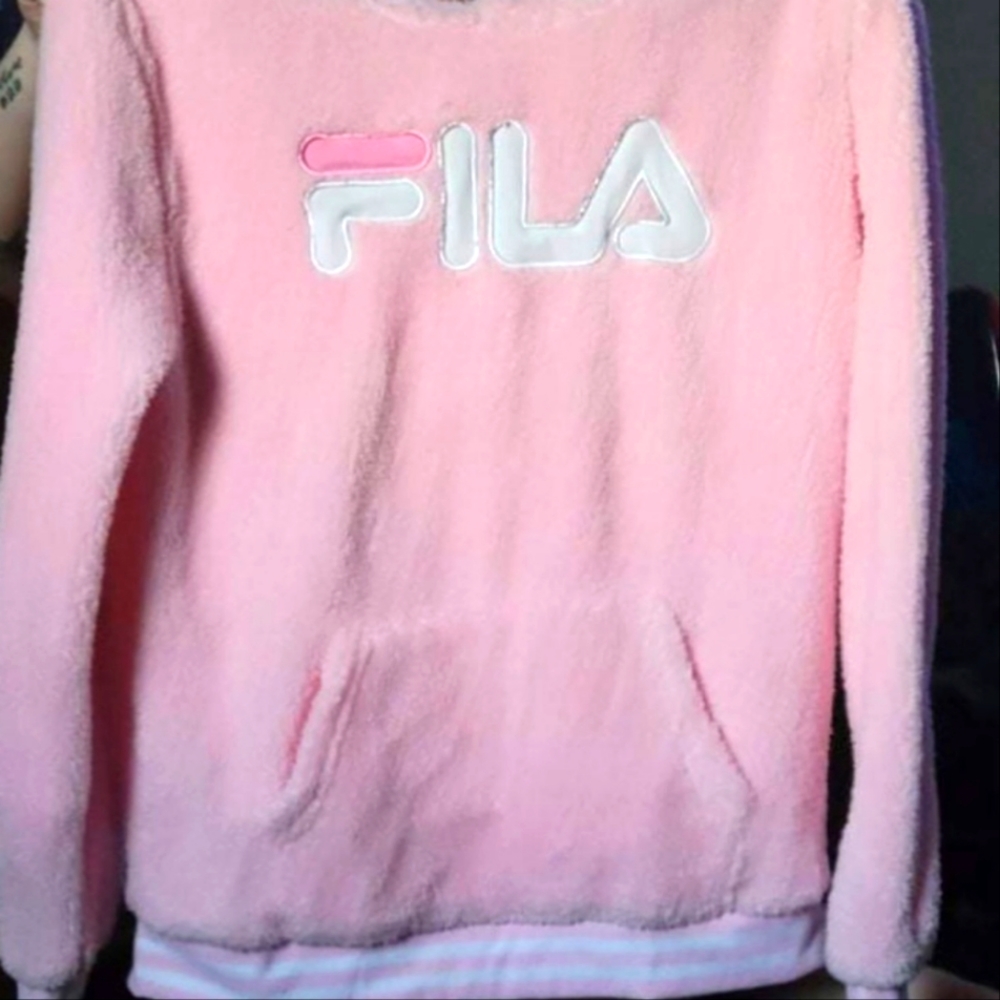 Fila sherpa hoodie